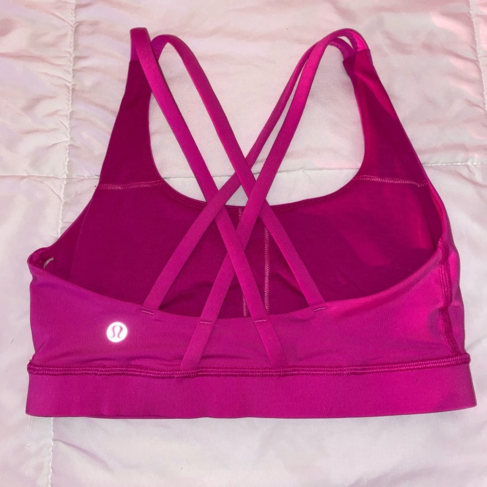 lululemon athletica Magenta Sports Bra size 2